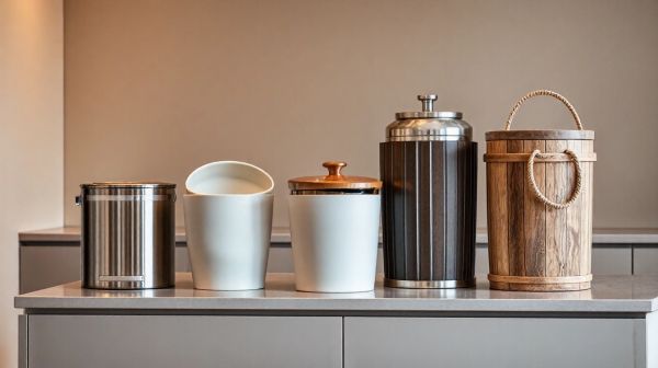 Sélection des meilleures poubelles de cuisine selon votre style